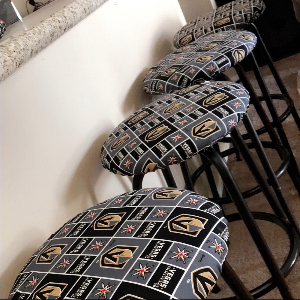 Las Vegas Golden Knights Bar Seat Covers